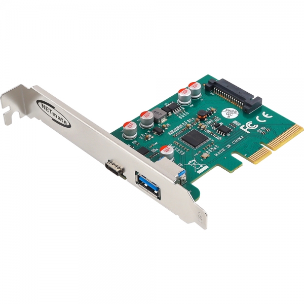 강원전자 넷메이트 USB3.1 Gen2 2포트 PCI Express 카드(슬림PC겸용) NM-SWC07N - 상세 이미지 2