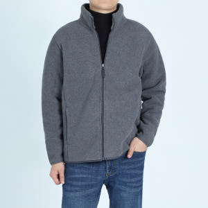 남자 후리스 집업 폴라폴리스 보아털 겨울 자켓 커플 폴리스 빅사이즈 착용 후기 | 사이즈/핏 총정리 - 상품 이미지 2