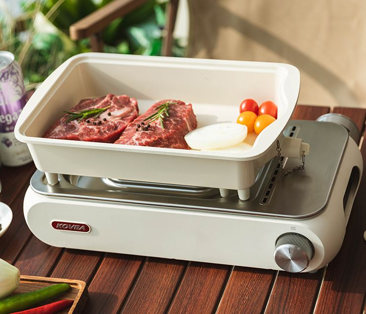 코베아 구이바다 L 세라믹 아이보리 브루스타 버너