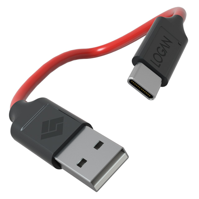 [B384] 데빌 3A C핀 USB 고속 충전기 케이블 충전선 삼성 호환 0.3m, 1개 - 상세 이미지 3
