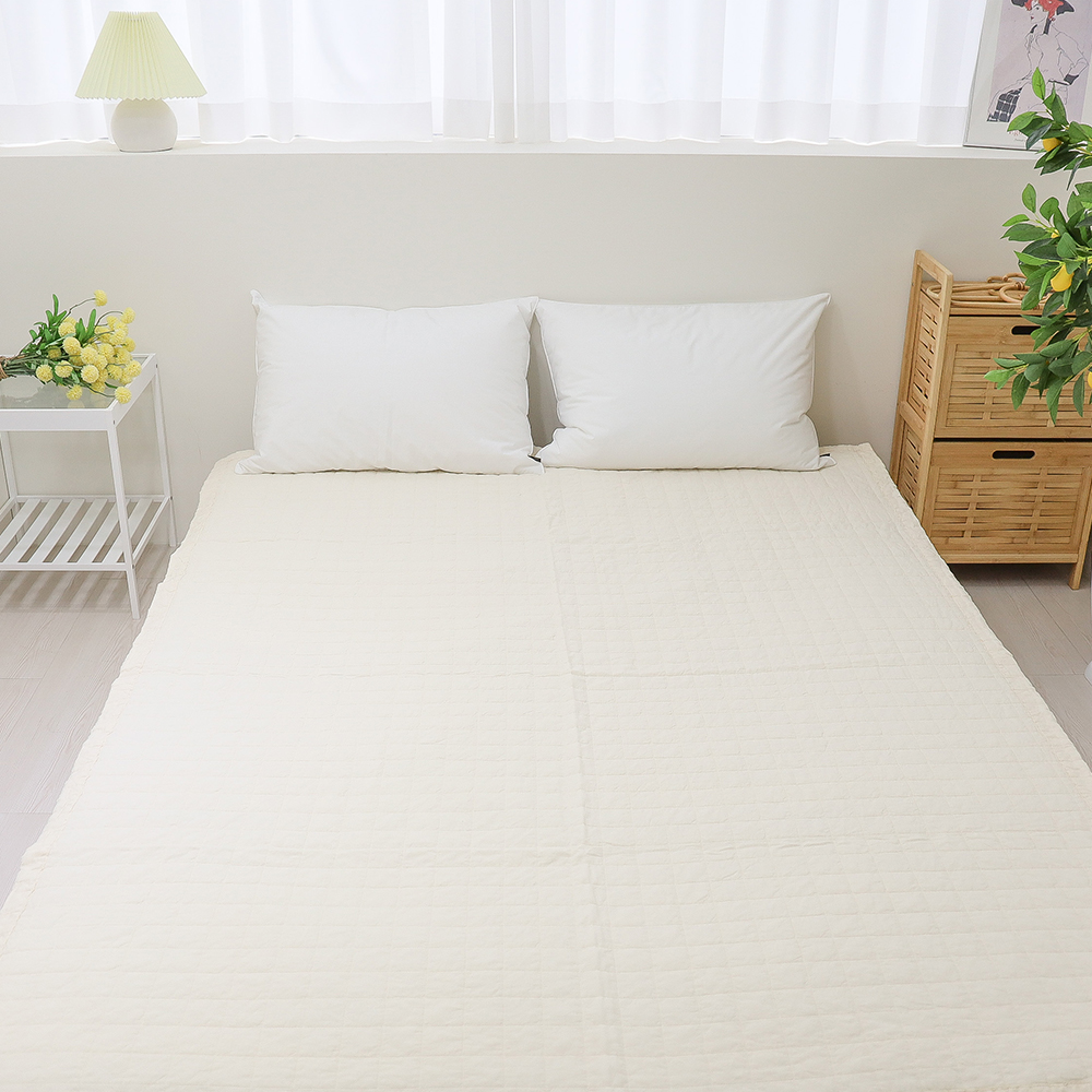 2+1 순면 침대 누빔 피그먼트 패드