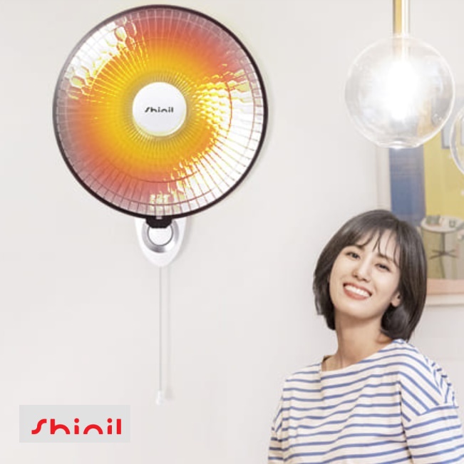 신일 벽걸이 선풍기 히터 벽 벽걸이용 히터 공장 공장용 히터
