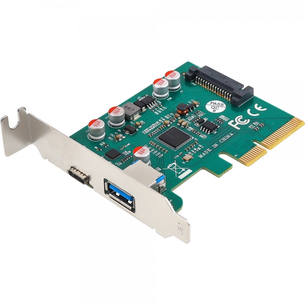 강원전자 넷메이트 USB3.1 Gen2 2포트 PCI Express 카드(슬림PC겸용) NM-SWC07N - 상세 이미지 3