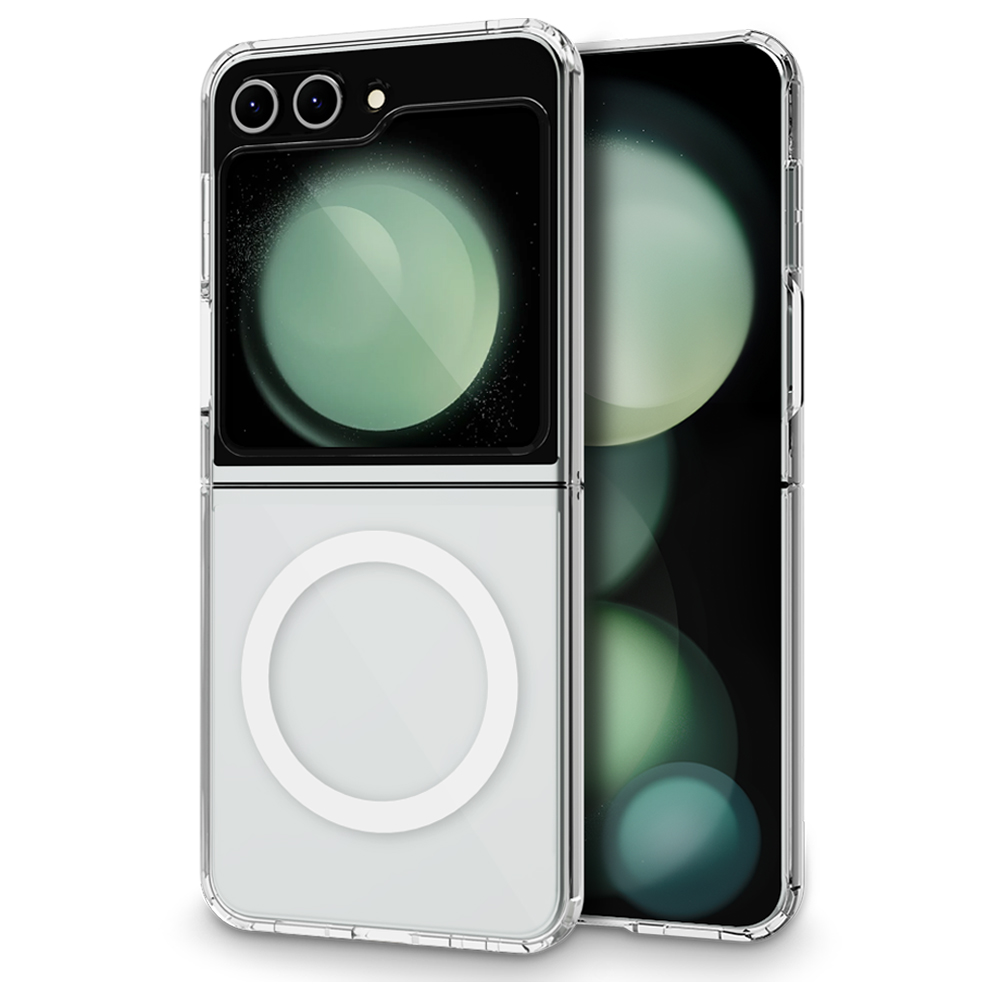 [초강력 자석] Z플립5 맥세이프 케이스 갤럭시 투명 슬림 FOLD 제트 지플립5 케이스