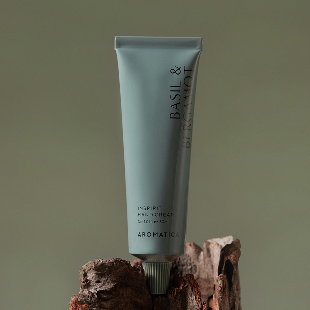 아로마티카 인스피릿 핸드크림 바질 & 버가못 30ML 고보습 미니 핸드 로션 케어 선물 이미지 3