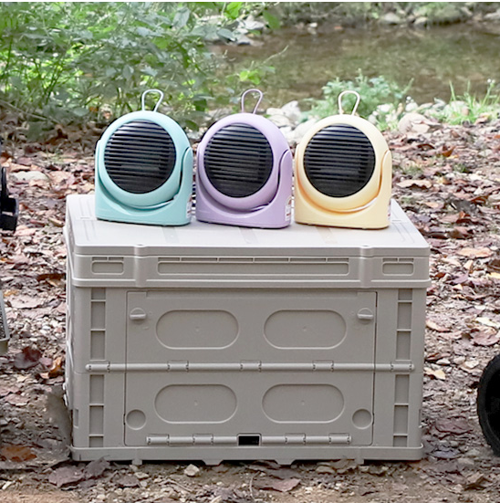 캠핑용 PTC 미니 온풍기 사무실 가정용 히터 전기온풍기