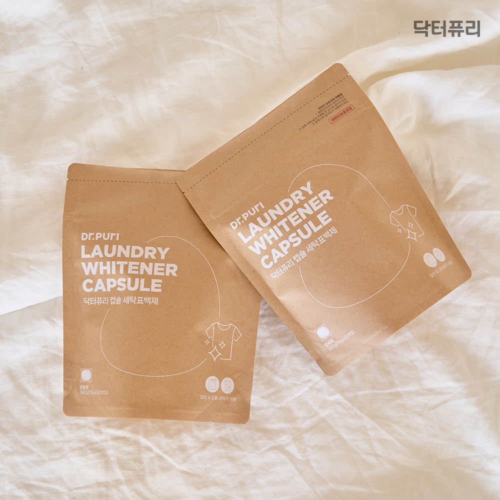 닥터퓨리 산소계 표백제 캡슐타입 과탄산소다 13g, 90개