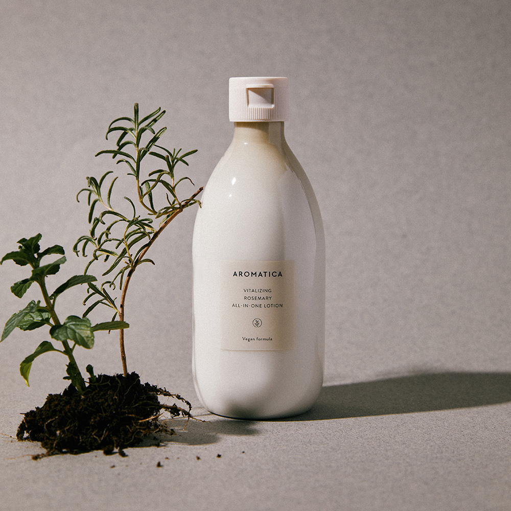 아로마티카 바이탈라이징 로즈마리 올인원 워시 & 로션 2종 세트 (300ML + 300ML) 대용량 바디 클렌져 바디샤워 로션 바디케어세트 이미지 7