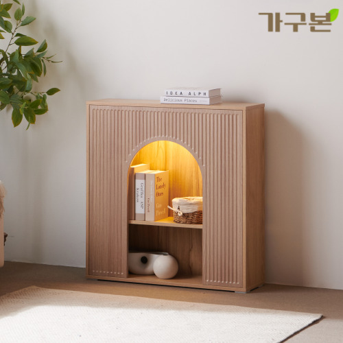 이본 인테리어벽난로 벽난로모형 선반 조명 - 상세 이미지 2
