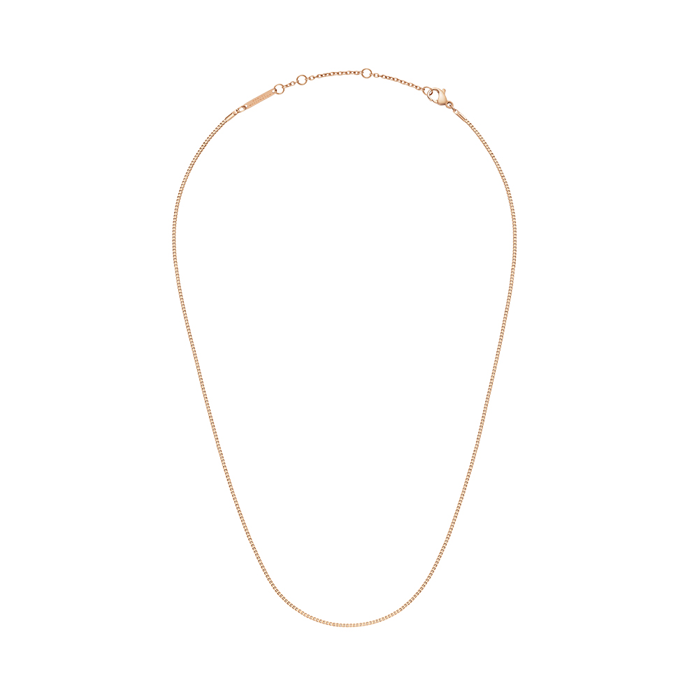 다니엘 웰링턴 BOX CHAIN NECKLACE 2컬러 박스체인 레이어드목걸이 이미지 6