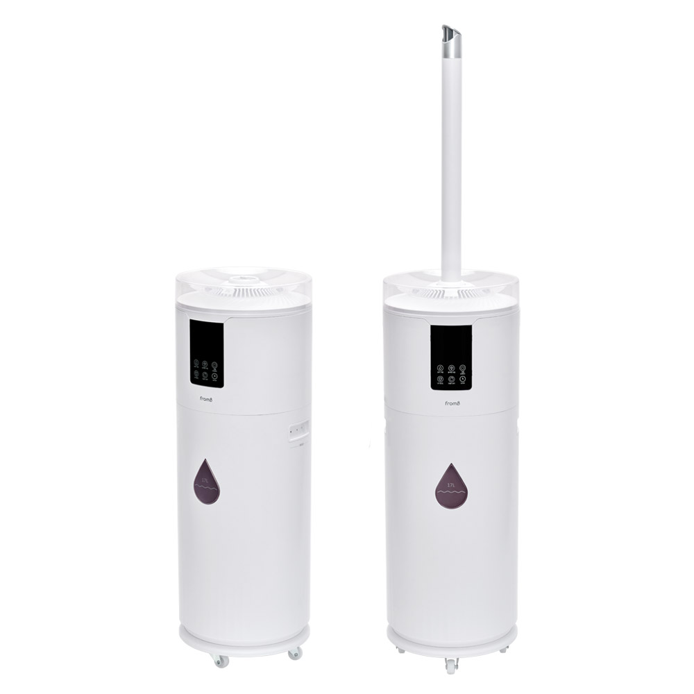 [쿼드 진동자 시간당 1,700ml] 프롬비 몬스터 대용량가습기 FC183 화이트