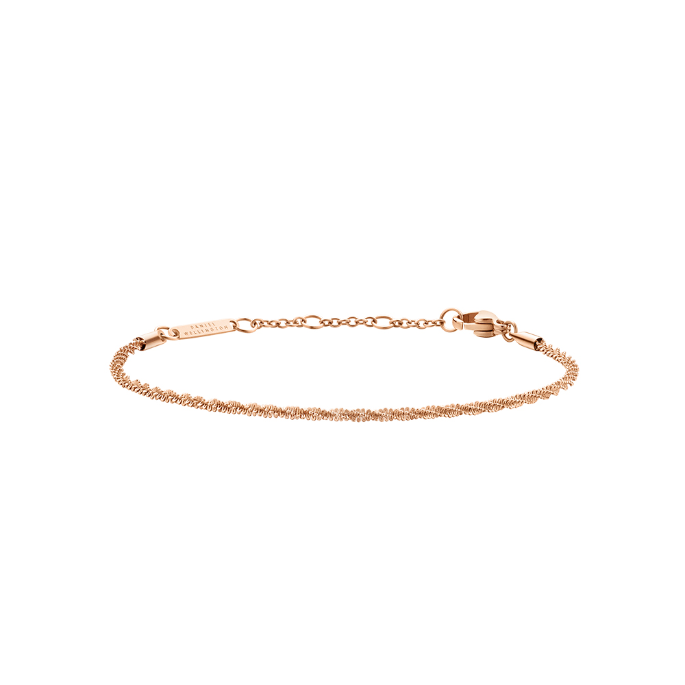 다니엘 웰링턴 TWISTED CHAIN BRACELET 2컬러 트위스티드 여자체인팔찌 - 상품 이미지