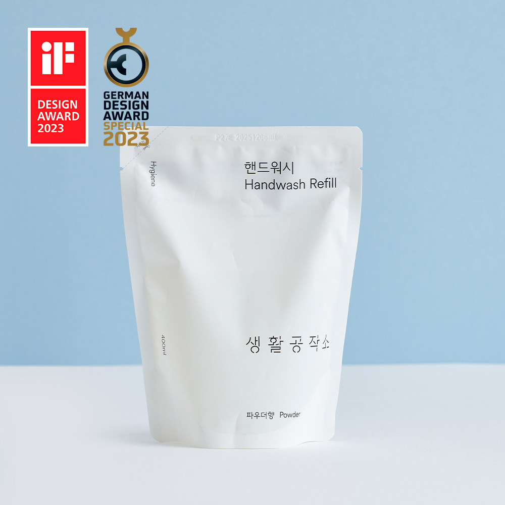 핸드워시 손세정제 리필 400ml 5개 이미지 2