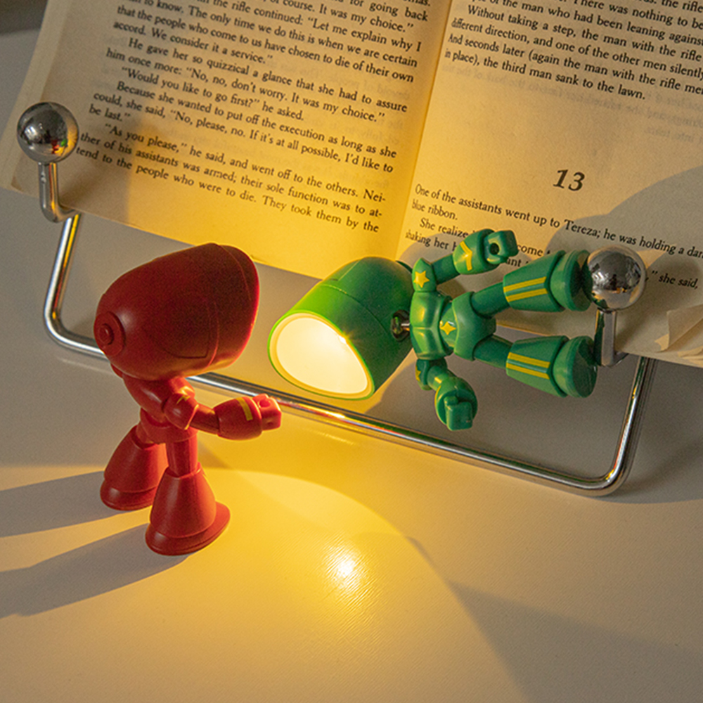 붙이는 우주인 조명 무드등 자석 램프 로봇 미니 LED