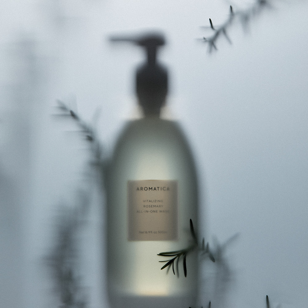 [네이버단독] 아로마티카 로즈마리 대용량 올인원 워시 1L 세트 (500ML+500ML) 클렌져 바디 샤워 샤워젤 - 상세 이미지 3