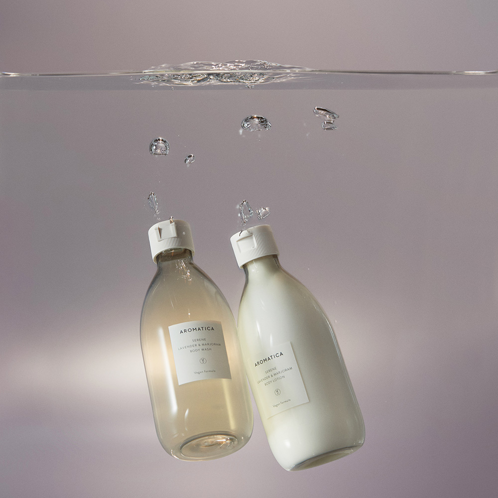 아로마티카 서렌 바디워시 & 바디로션 2종 세트 (300ML+300ML) 대용량 바디케어 바디워시로션 세트 - 상세 이미지 2