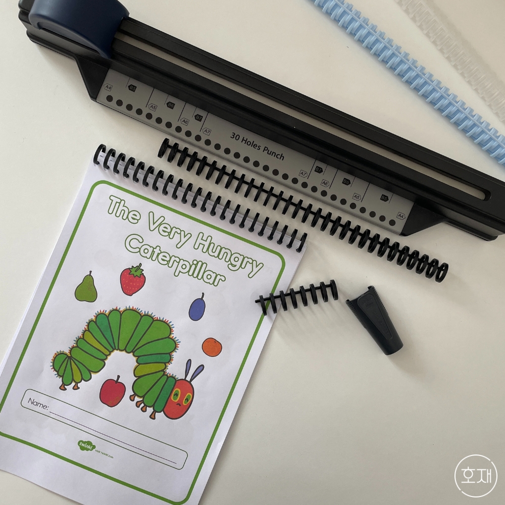 호재 슬라이딩 타공기 원터치 슬라이드 펀치 30공 26공 20공 셀프제본 제품 이미지