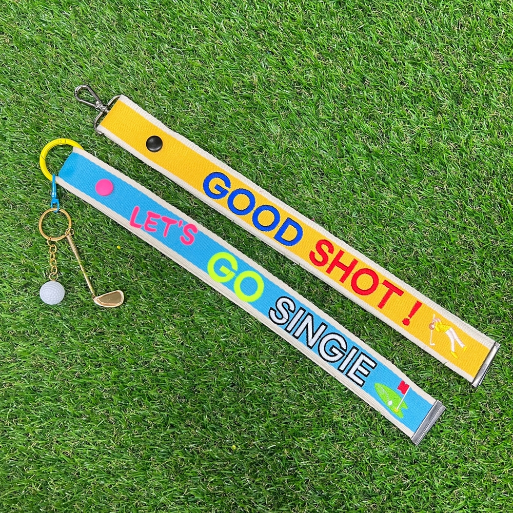 골프 네임텍 자수 캐디빽 이름표 커스텀 골프가방 이름 캐리어 네임텍