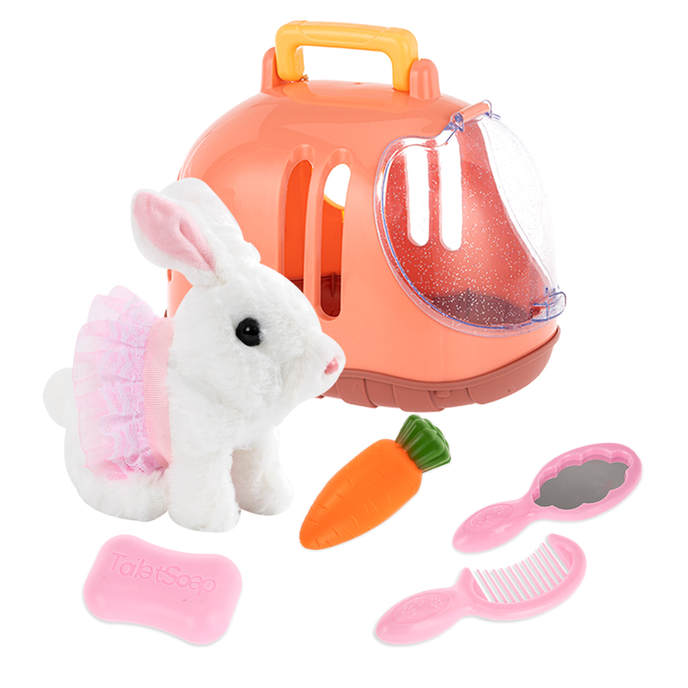 키저스 움직이는 애착인형 헬로미니펫 7종세트 아기 토끼 키우기 국민 장난감 선물