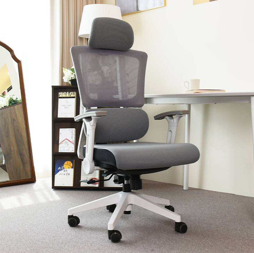 피치트렌디 S10 사무용 책상의자 허리편한 학생 공부 국산 사무실의자