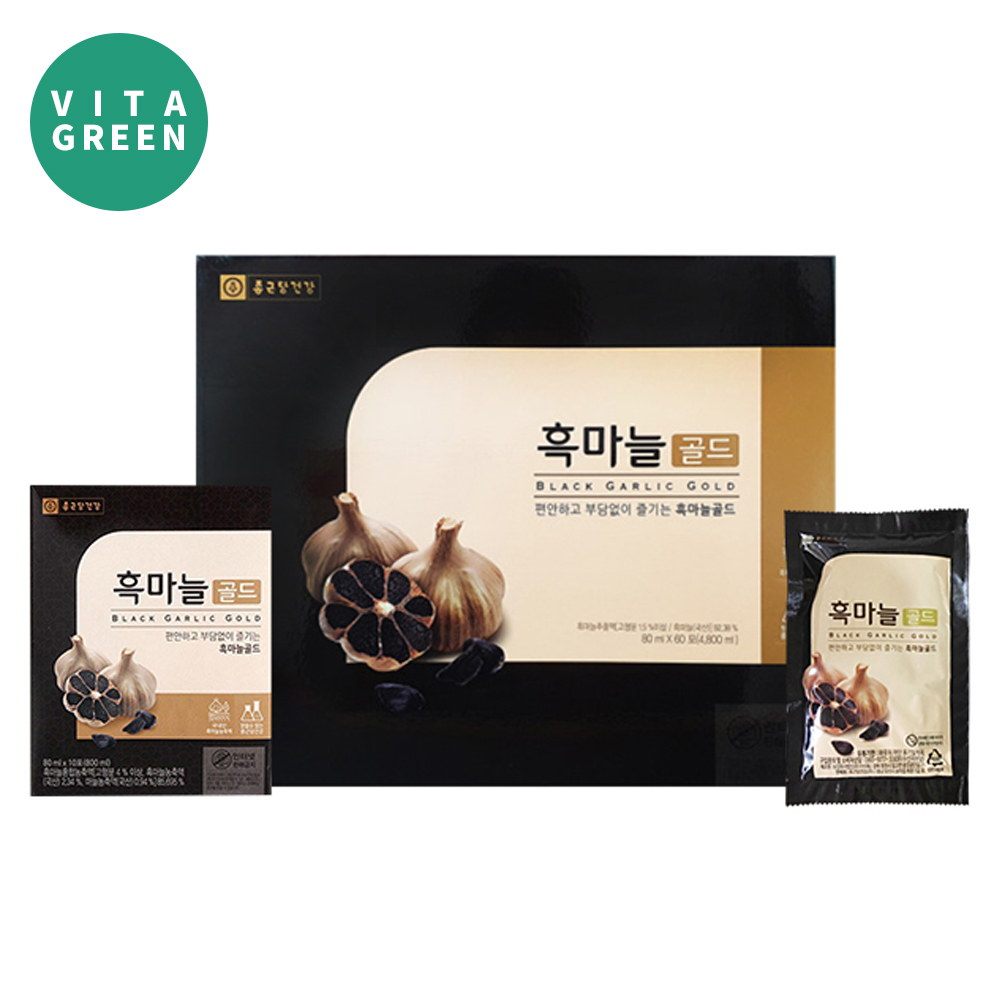 종근당건강 흑마늘즙 국내산 발효 숙성 마늘 진액 엑기스 추석선물세트 제품 이미지