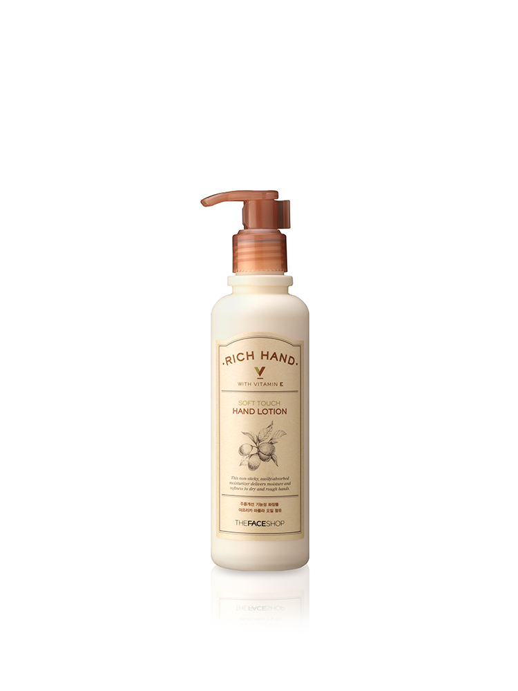 더페이스샵 리치핸드 V소프트 터치 핸드로션 200mL - 메인 이미지