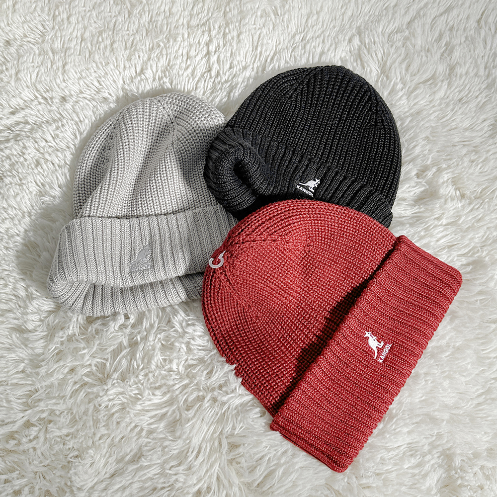 캉골 남자 여자 니트 비니 모자 숏비니