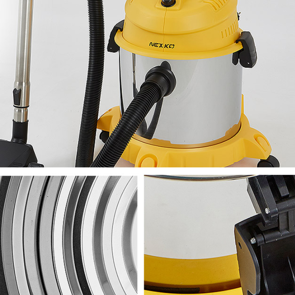 넥스코 업소용 공업용 산업용 청소기 영업용 사무실 대형 미용실 흡입력좋은 진공 HNV-30LC 이미지 3
