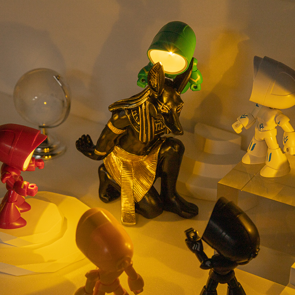 붙이는 우주인 조명 무드등 자석 램프 로봇 미니 LED