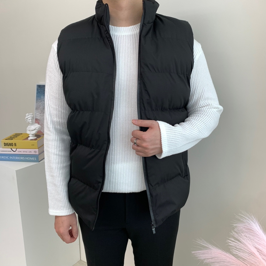 (SALE)패딩조끼 빅사이즈패딩 패딩베스트 - 상세 이미지 4