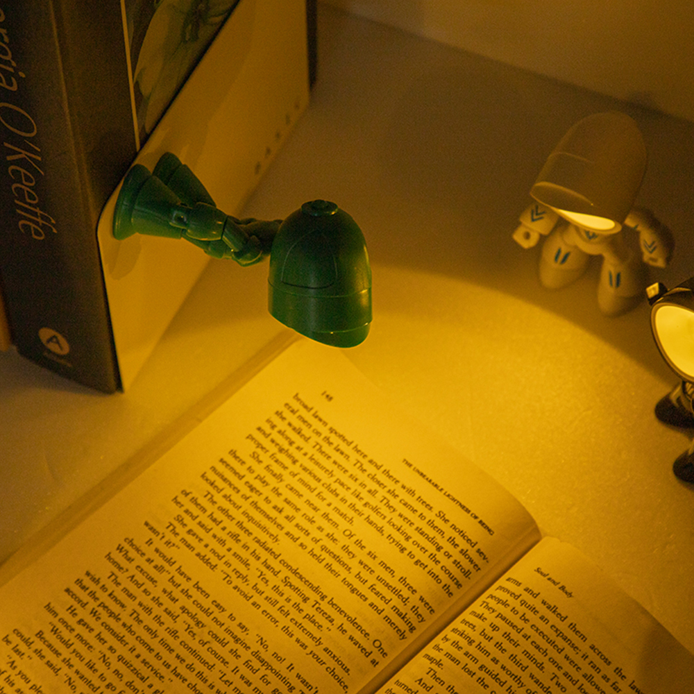 붙이는 우주인 조명 무드등 자석 램프 로봇 미니 LED