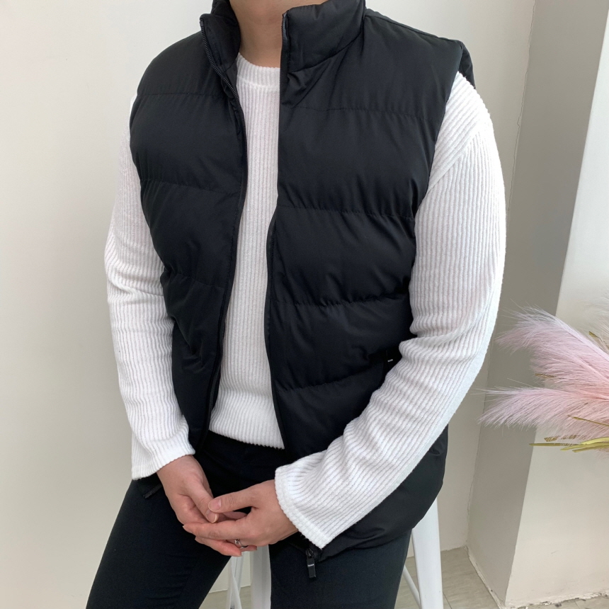 (SALE)패딩조끼 빅사이즈패딩 패딩베스트 - 상세 이미지 2