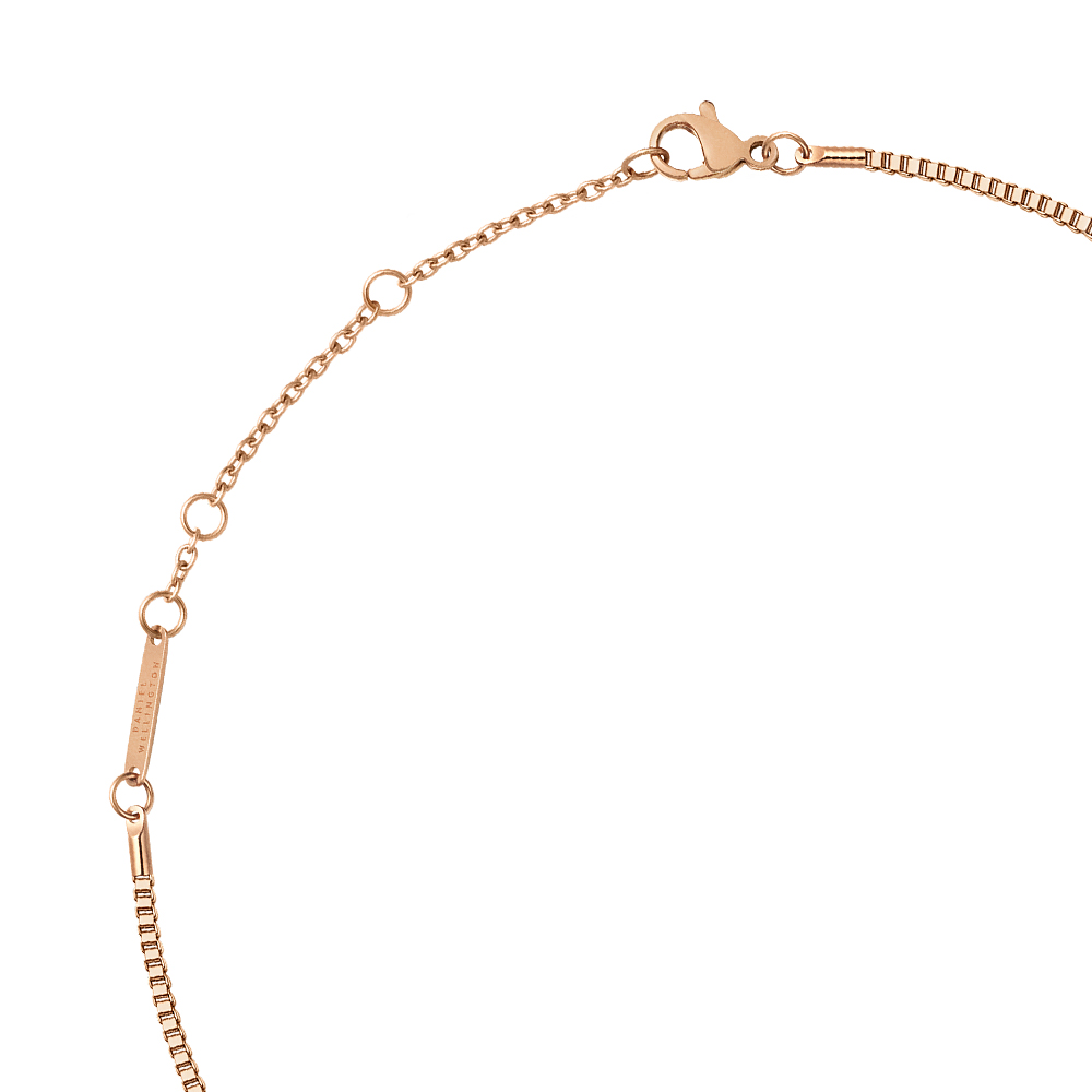 다니엘 웰링턴 BOX CHAIN NECKLACE 2컬러 박스체인 레이어드목걸이 - 상세 이미지 4