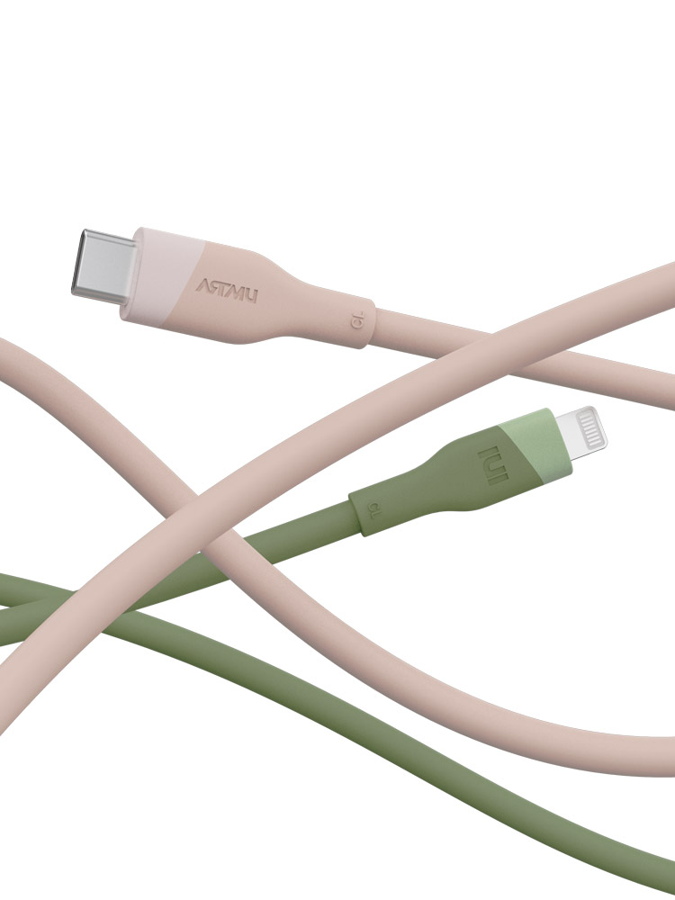 실키 USB C타입 to 라이트닝 8핀 MFi 고속충전 케이블 50cm 이미지 4