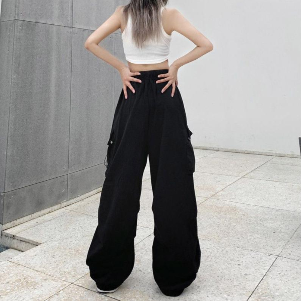 댄서바지 키작녀카고바지 키작녀조거팬츠 이미지 4