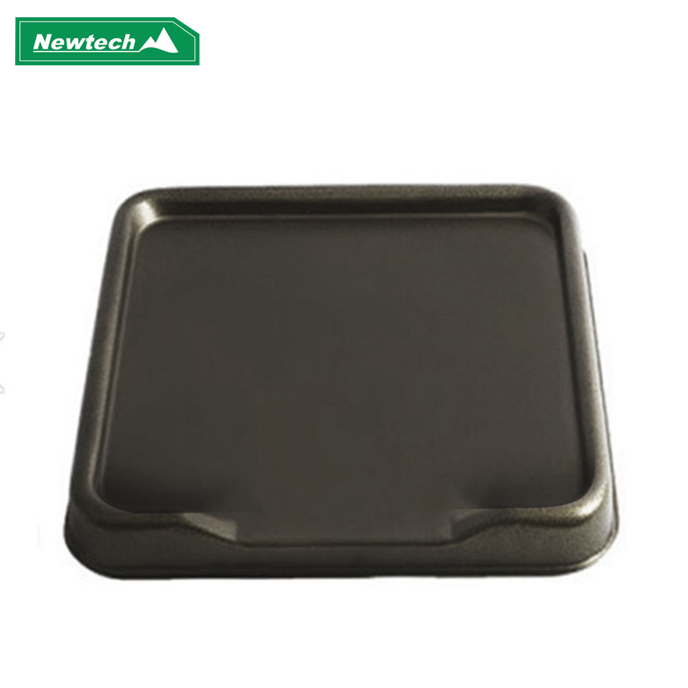 뉴테크캠쿡 두꺼운 철판 난로받침대 받침판 난로받침 소형