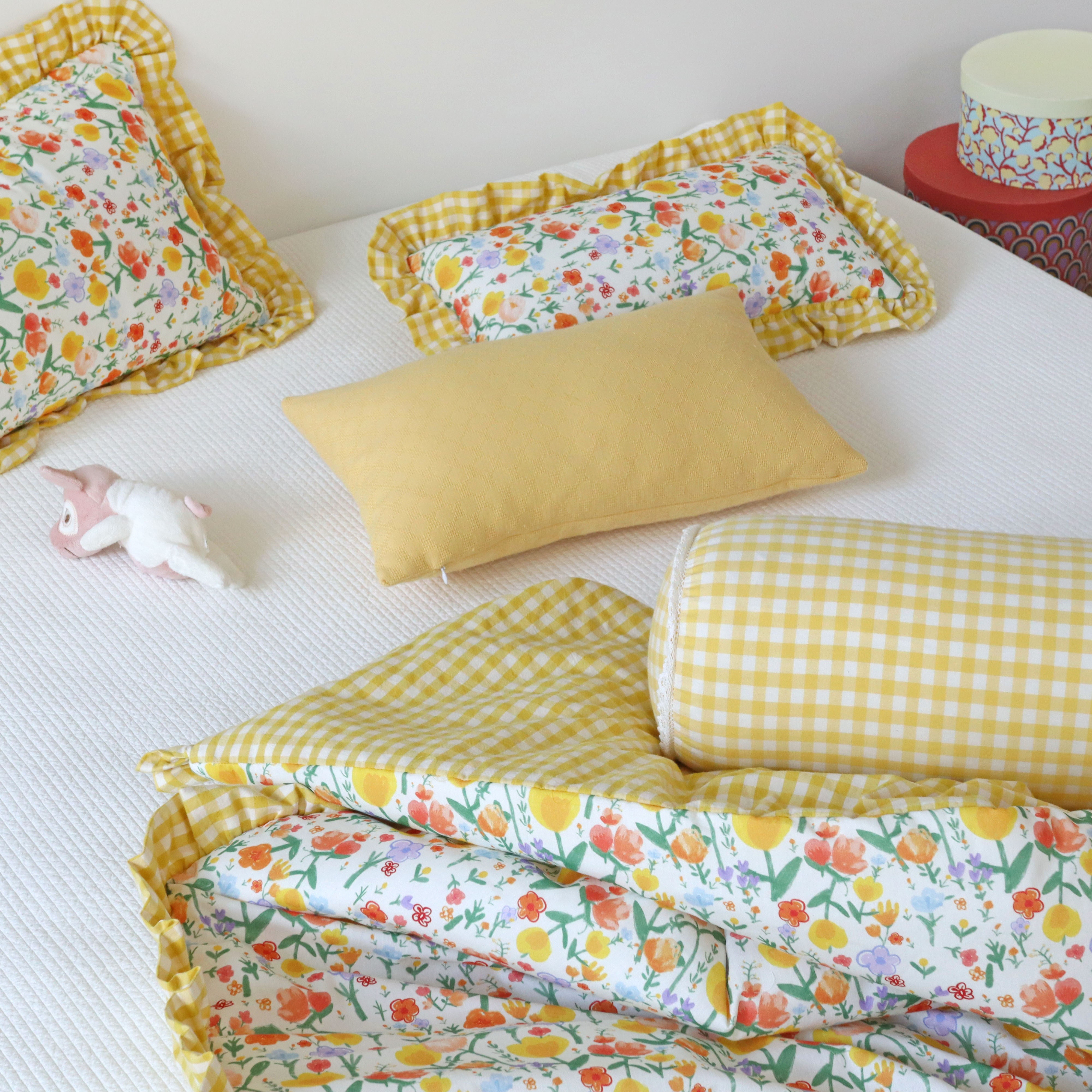 메리플라워 먼지없는 순면 사계절 항균솜 차렵이불 SS