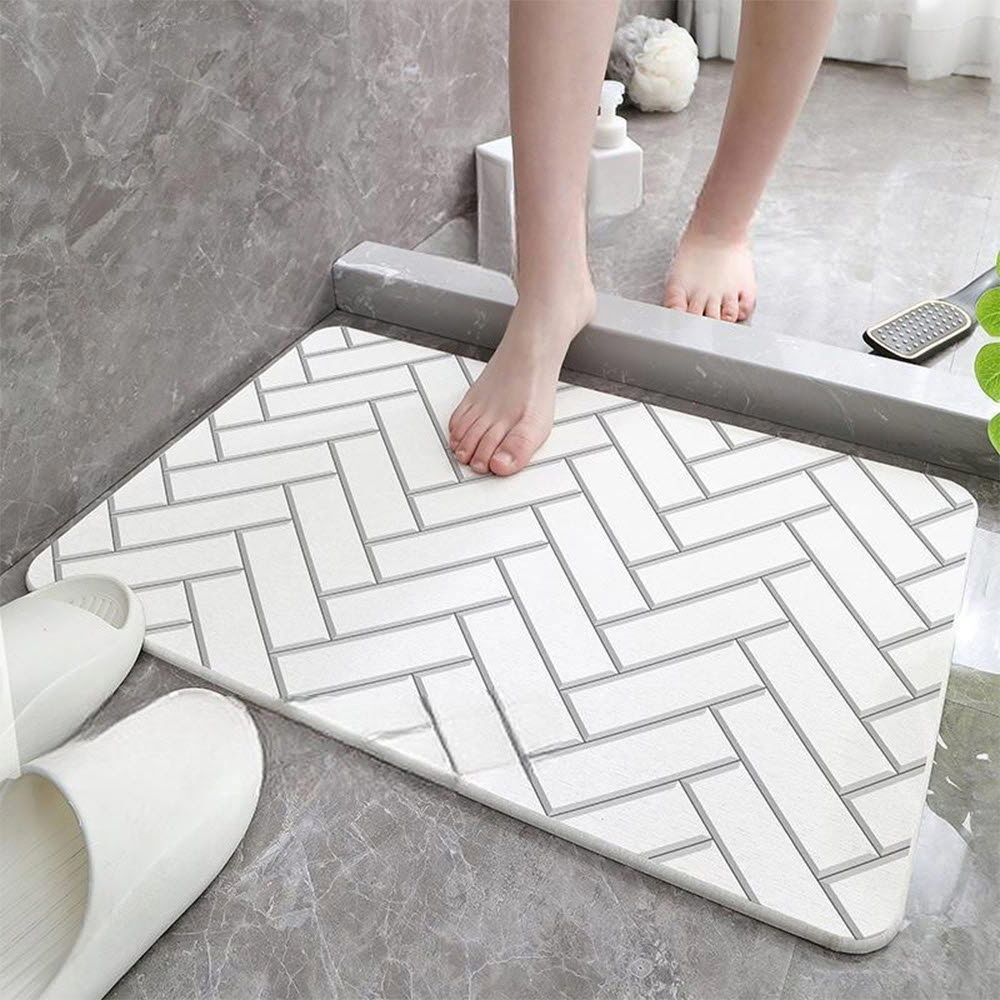 고급형 헤링본 규조토발매트 주방 싱크대 욕실 화장실 규조토매트