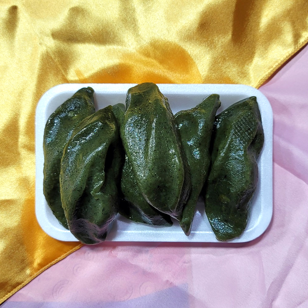 [대전 대덕구 배달] 깔끔하게 먹기 좋은 모싯잎송편 1팩 [중리 함지박떡방] : 동네시장 장보기