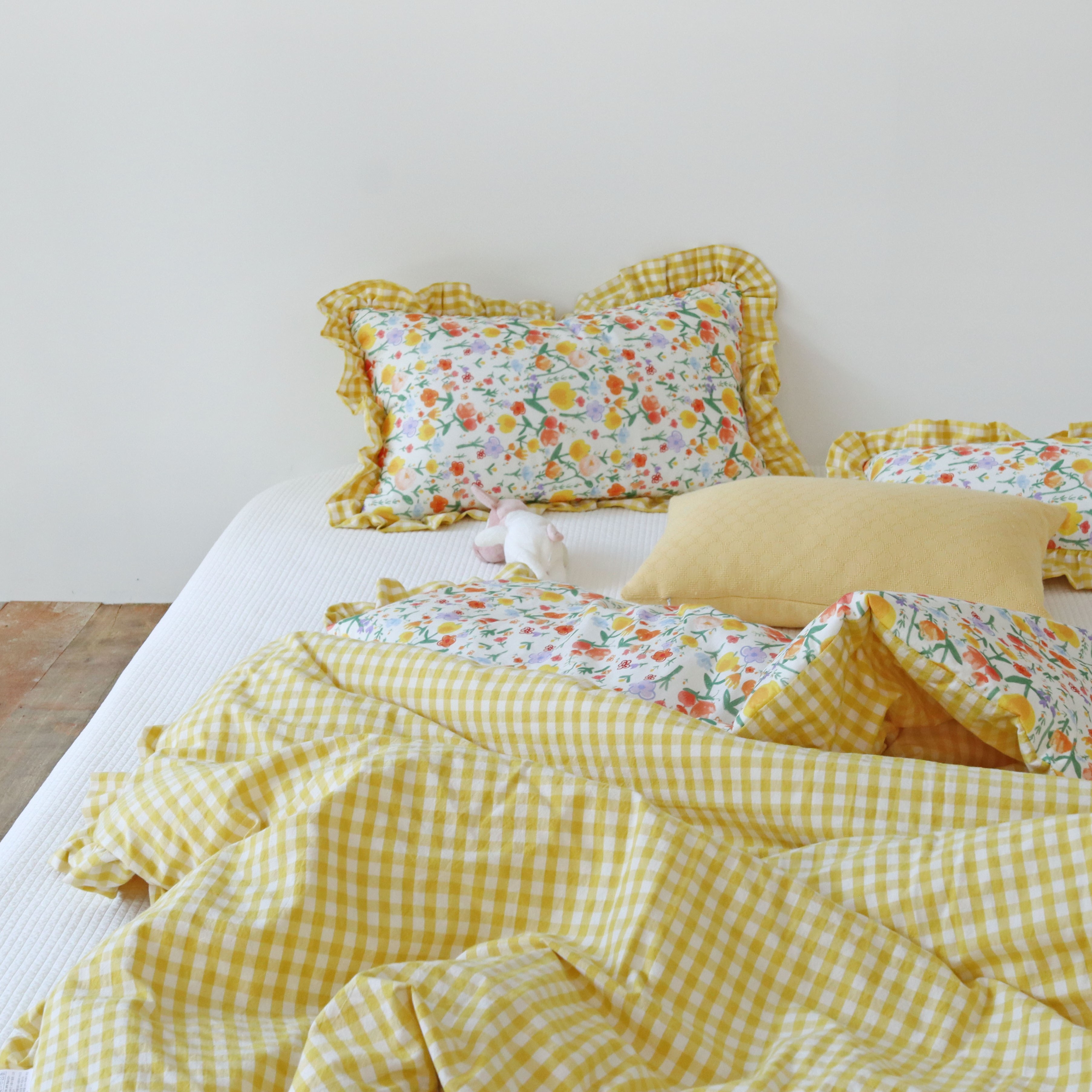 메리플라워 먼지없는 순면 사계절 항균솜 차렵이불 SS