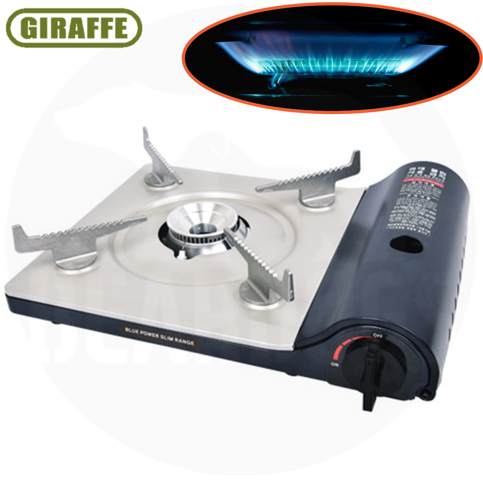 지라프 가스 버너 부르스타 블루파워슬림 렌지