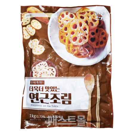 반찬단지 연근조림 1kg, 1개