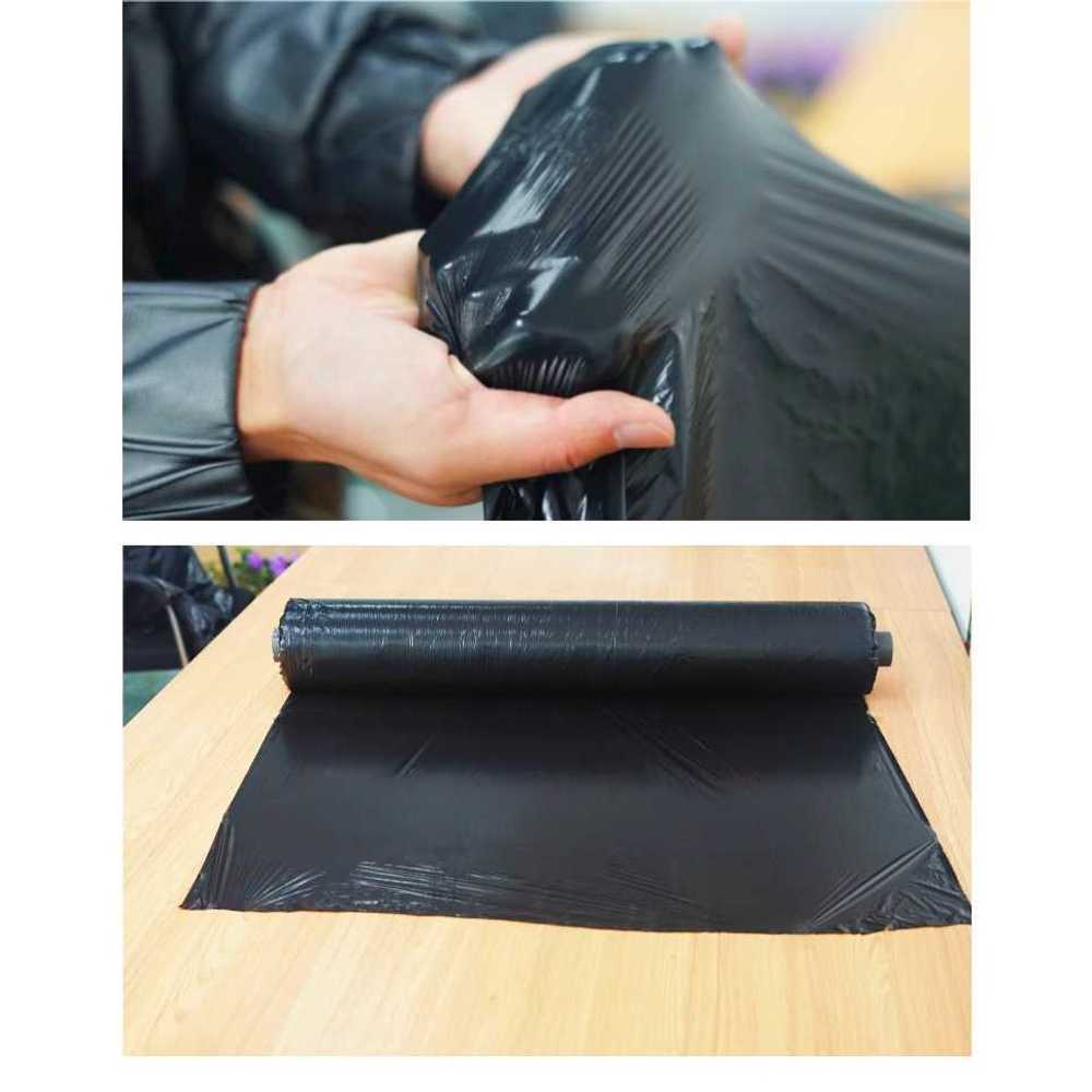 멀칭비닐 흑색120x200 텃밭 마늘 고추 감자 배추 필름 - 상품 이미지