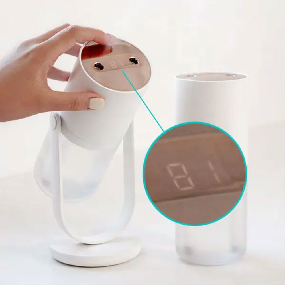 미니가습기 초음파 무선 듀얼분무 휴대용 탁상용 사무실 가습기 화이트