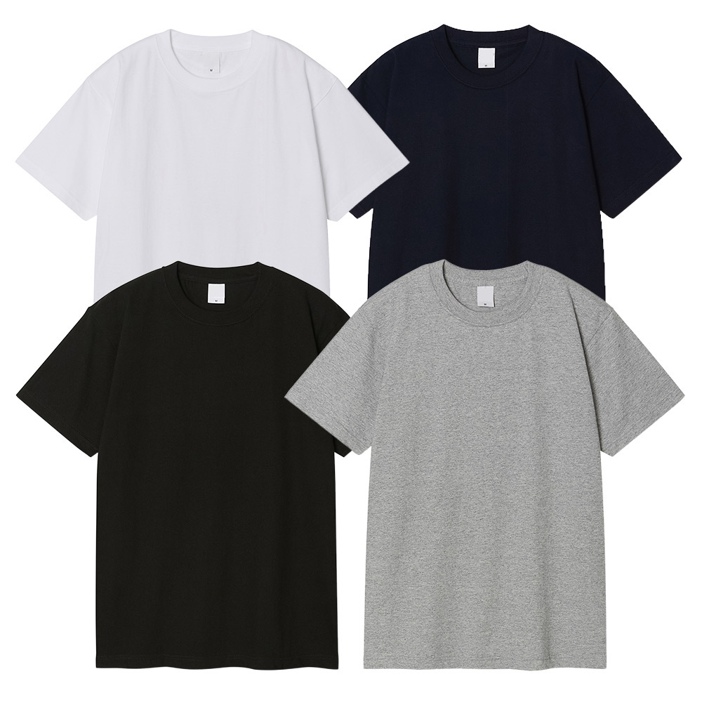 헤비 반팔티 무지 티셔츠 면티 빅사이즈 14수