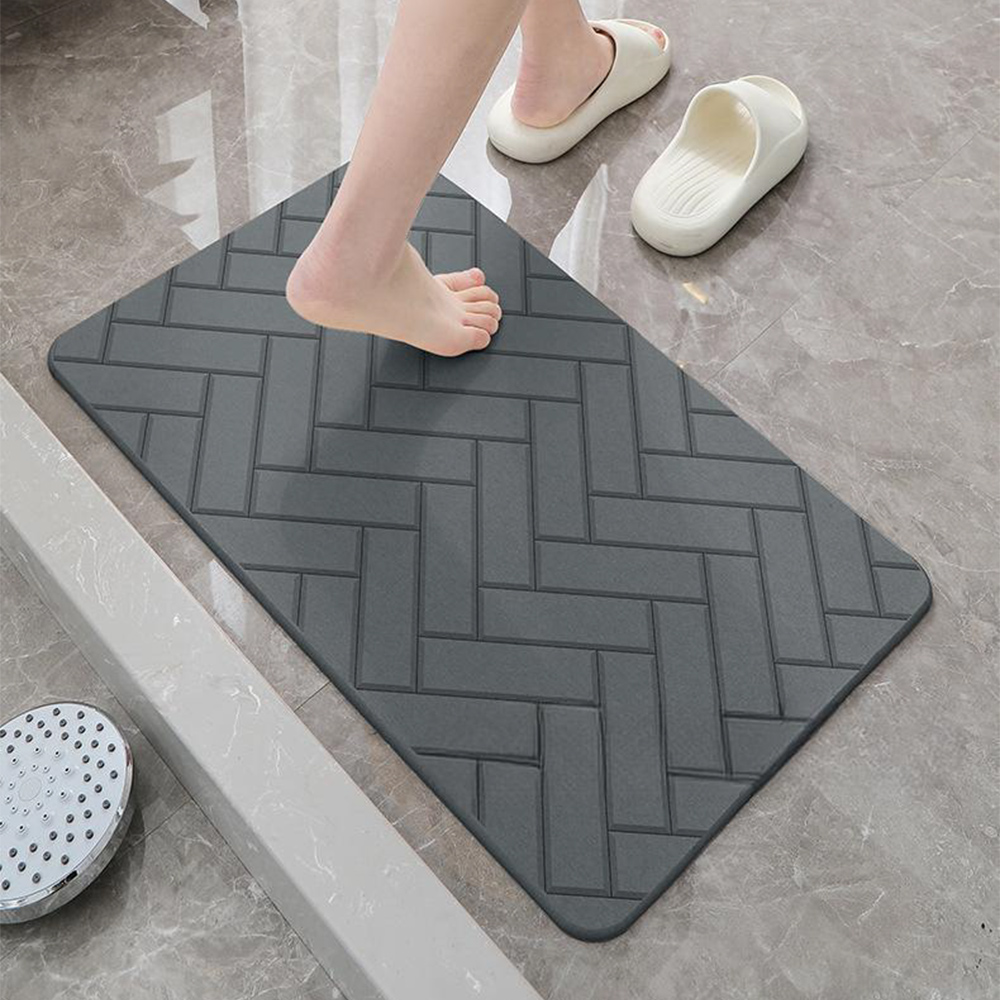 고급형 헤링본 규조토발매트 주방 싱크대 욕실 화장실 규조토매트