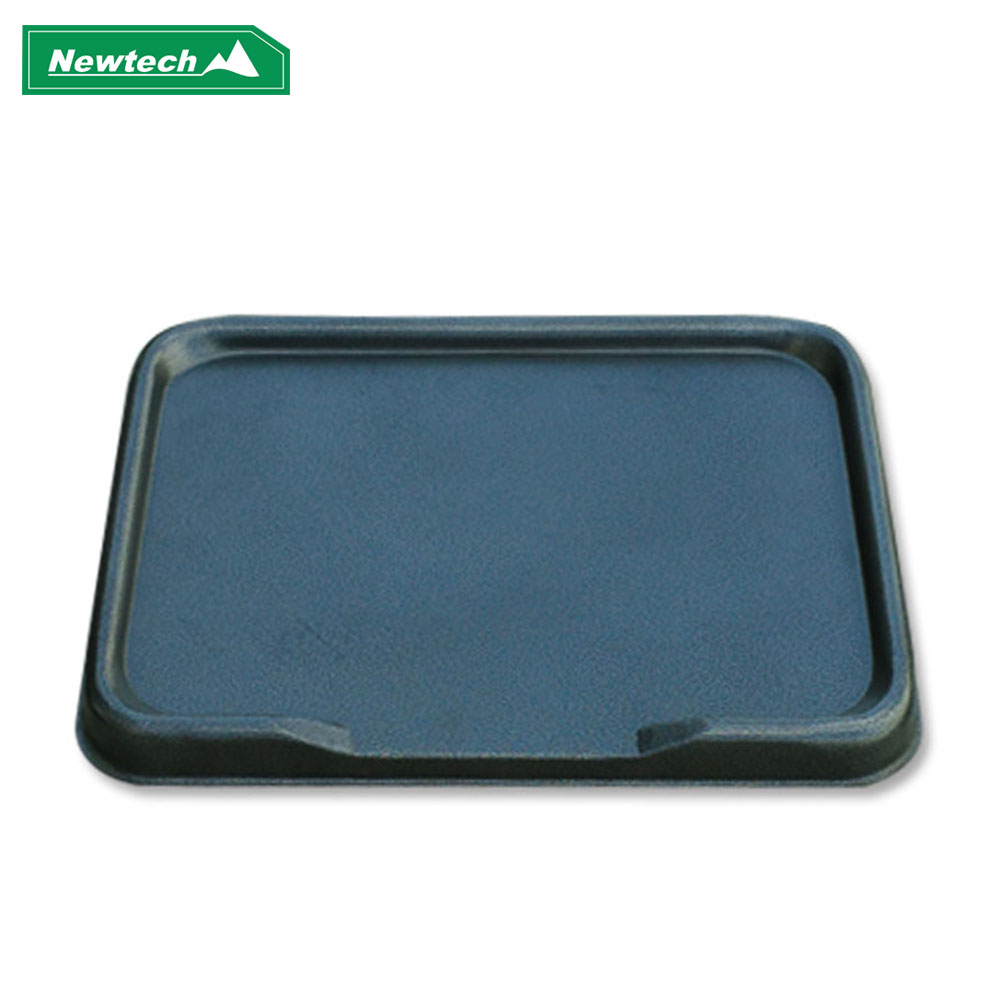 뉴테크캠쿡 두꺼운 철판 난로받침대 받침판 난로받침 중형