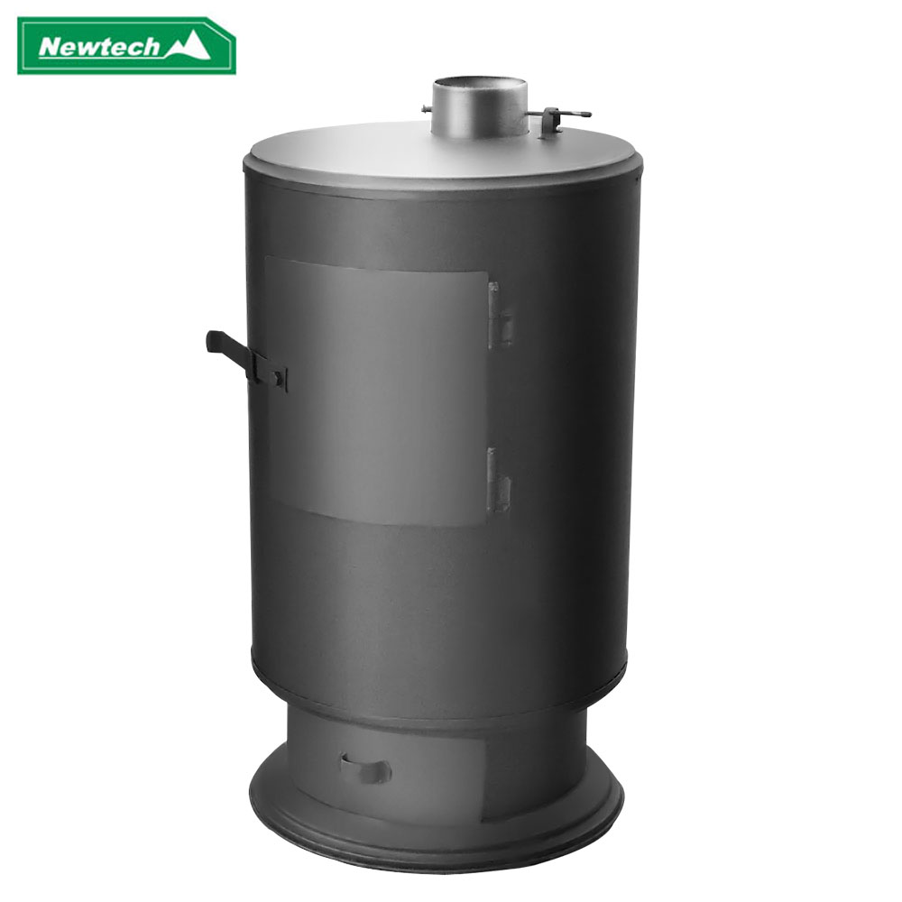 뉴테크캠쿡 H-15 화목난로 캠핑난로 나무 장작 소각 업소용 난방