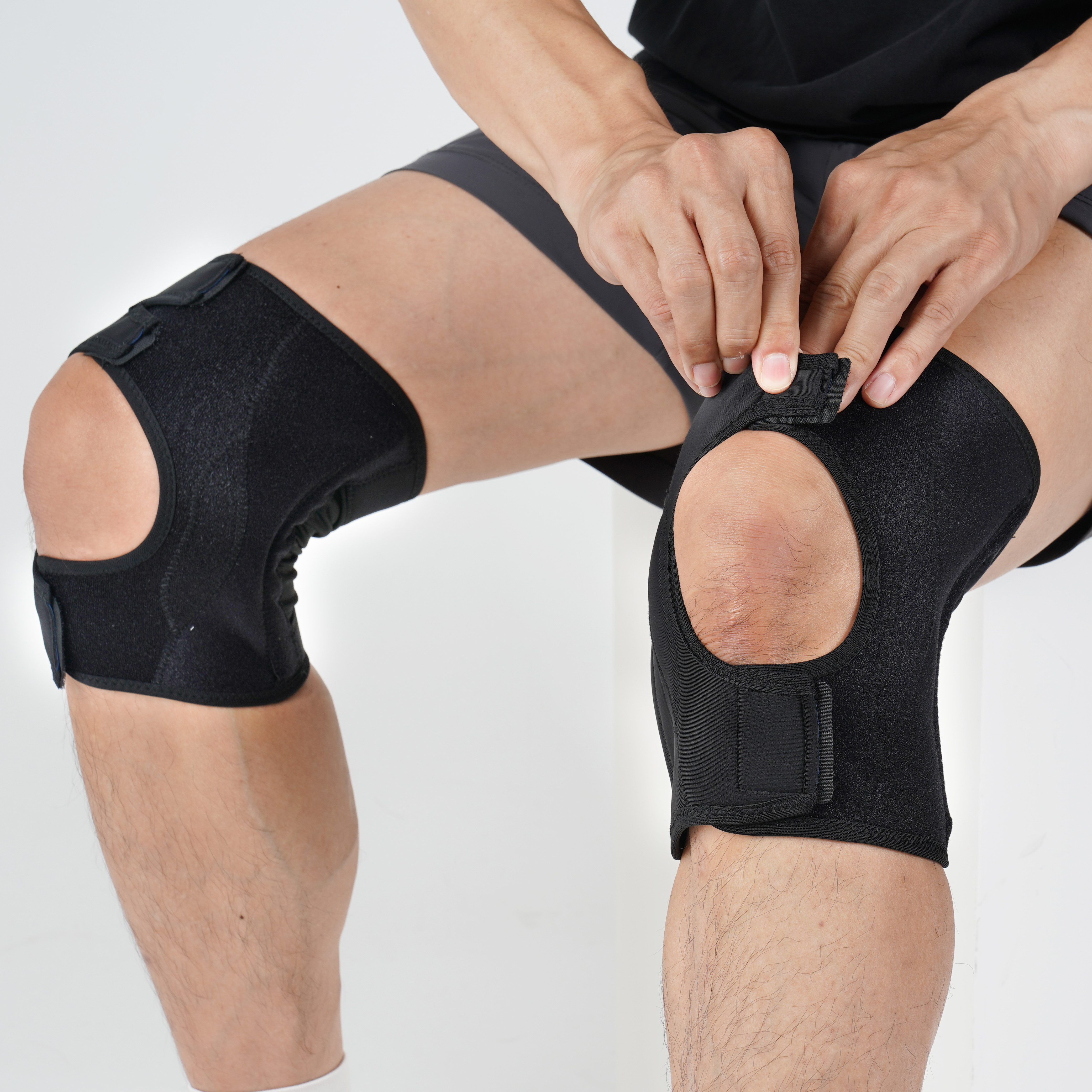 무릎보호대 연골 관절 등산 슬개골 슬개건 러닝 이미지 3
