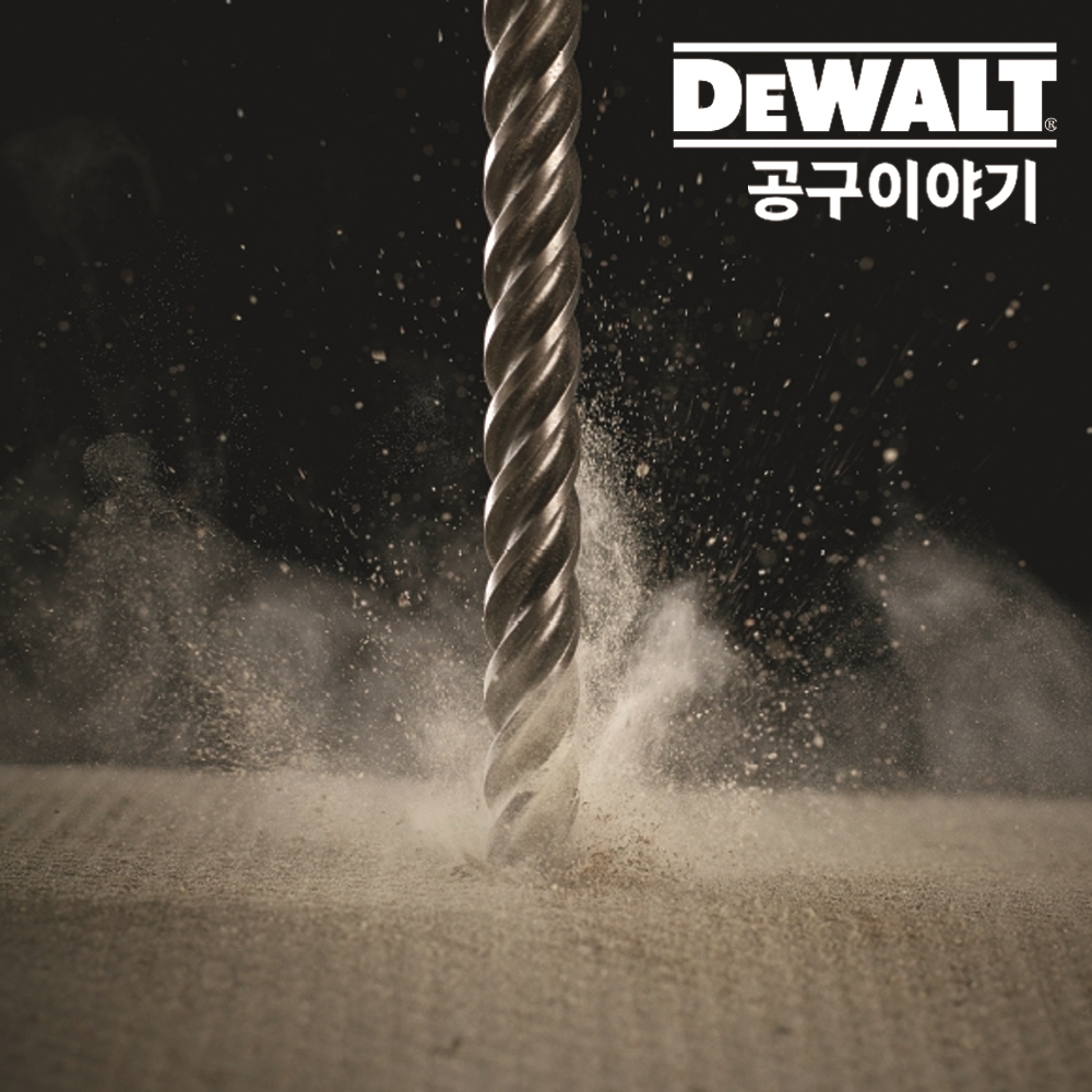 디월트 SDS-PLUS 해머 드릴 비트 2날 DT9504 5x110x50 콘크리트 기리 - 상세 이미지 5